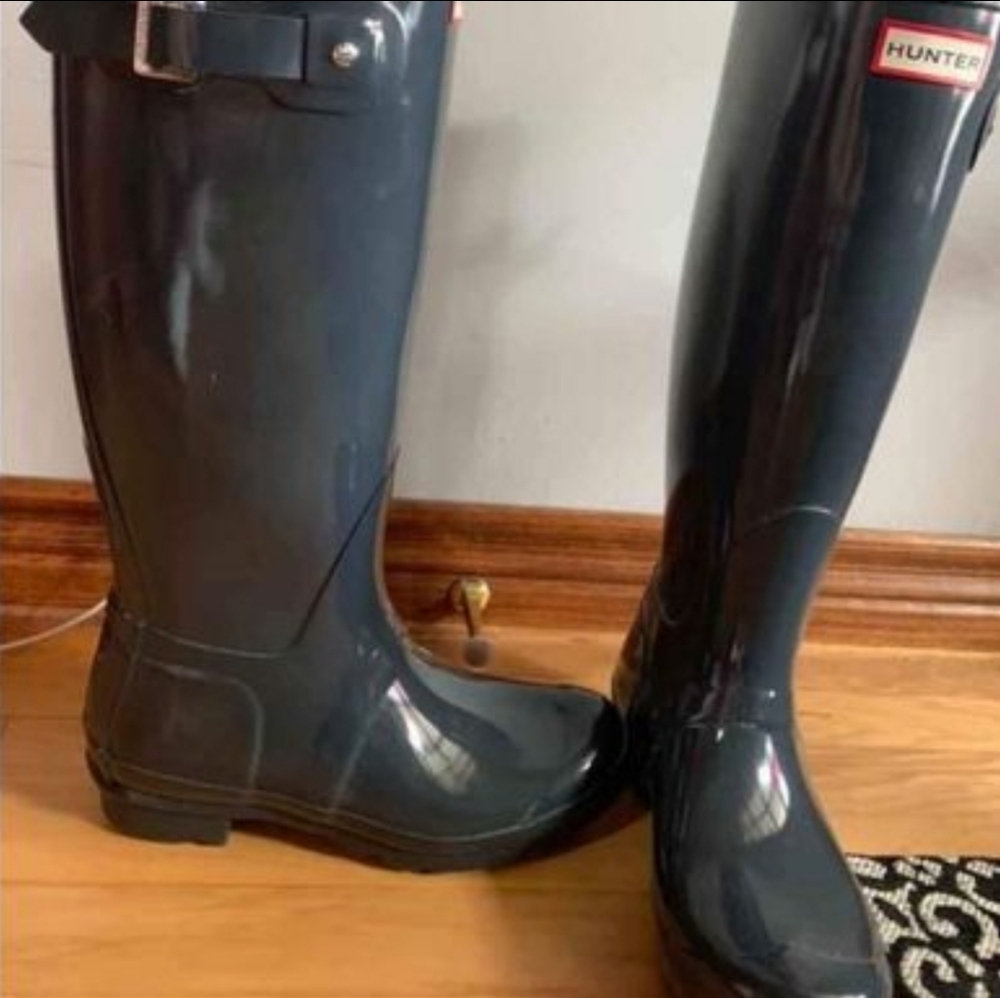 Women hunter rain boots